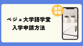 【韓国留学】培材(ペジェ)大学語学堂の入学申請方法をわかりやすく解説【エージェントなし】